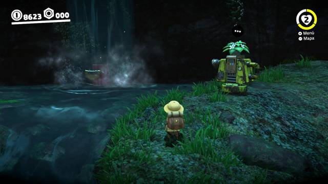 Super Mario Odyssey - Reino Arbolado - Energiluna 36 - Máquina