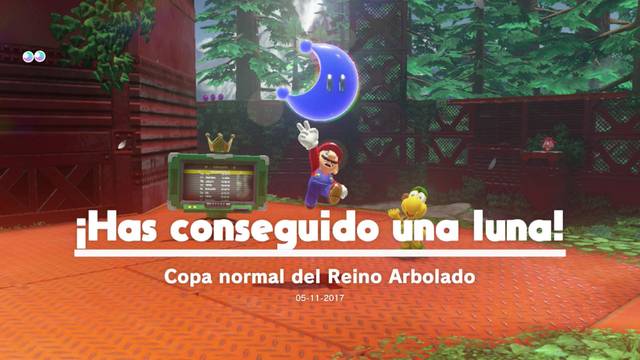 Super Mario Odyssey - Reino Arbolado - Energilunas 53 y 69 - Energiluna 53