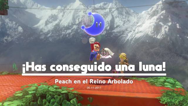 Super Mario Odyssey - Reino Arbolado - Energiluna 54