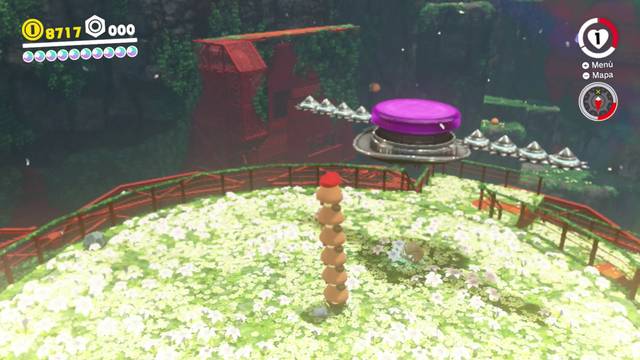 Super Mario Odyssey - Reino Arbolado - Energiluna 63 - Enemigo