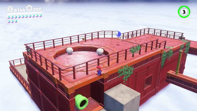 Super Mario Odyssey - Reino Arbolado - Energilunas 73 y 74 - Energiluna 74