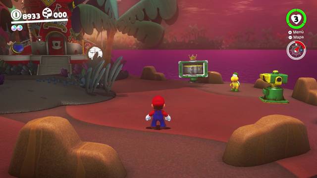 Super Mario Odyssey - Reino Perdido - Energiluna 22 - Mirador