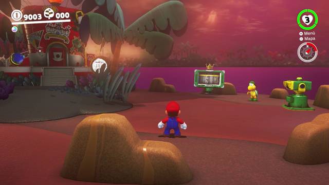 Super Mario Odyssey - Reino Perdido - Energilunas 24 y 30 - Koopa