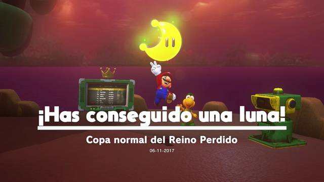 Super Mario Odyssey - Reino Perdido - Energilunas 24 y 30 - Energiluna 24