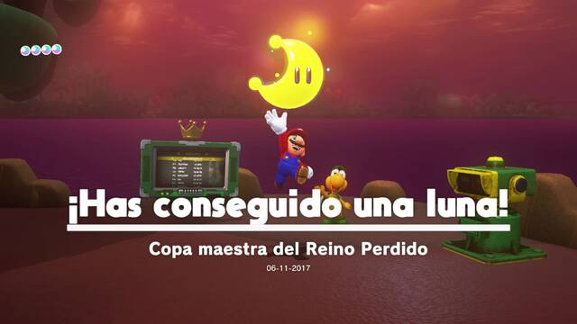 Super Mario Odyssey - Reino Perdido - Energilunas 24 y 30 - Energiluna 30