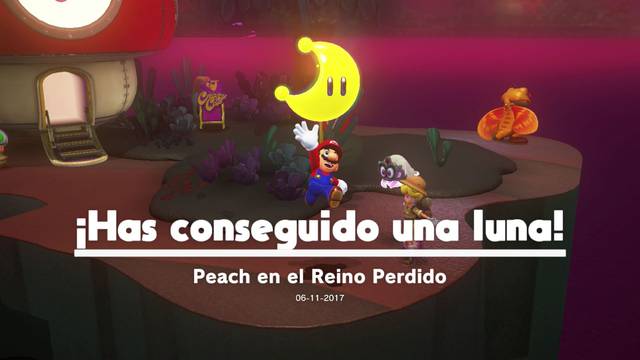 Super Mario Odyssey - Reino Perdido - Energiluna 25