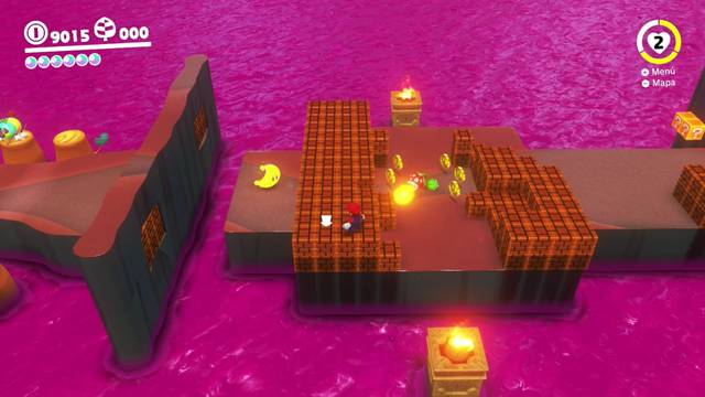 Super Mario Odyssey - Reino Perdido - Energilunas 33 y 32 - Enegiluna 33