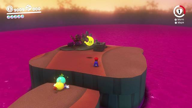 Super Mario Odyssey - Reino Perdido - Energilunas 33 y 32 - Energiluna 32