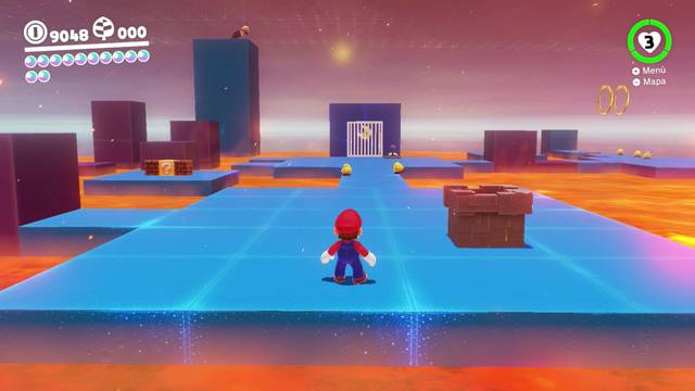 Super Mario Odyssey - Reino Perdido - Energilunas 34 y 35 - Prueba de Klepto