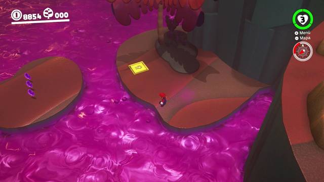 Super Mario Odyssey - Reino Perdido - Monedas moradas Zona inicial - Monedas moradas 1 3
