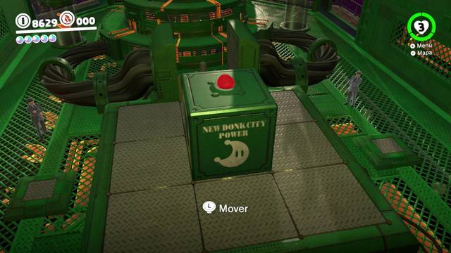 Super Mario Odyssey - Reino Urbano - Energiluna 63 - Puzle