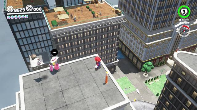 Super Mario Odyssey - Reino Urbano - Energiluna 66 - Princesa Peach