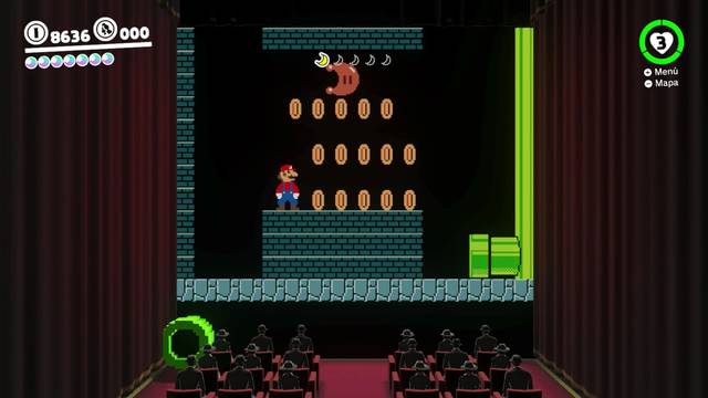 Super Mario Odyssey - Reino Urbano - Energilunas 65 y 64 - Energiluna 65