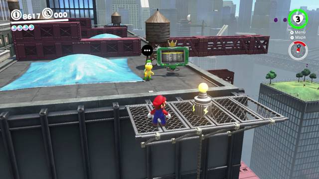 Super Mario Odyssey - Reino Urbano - Energilunas 61 y 74 - Koopa