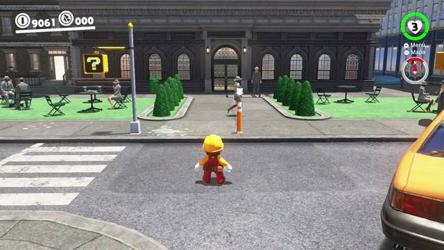 Super Mario Odyssey - Reino Urbano - Energilunas 40 y 39 - Entrda a la prueba