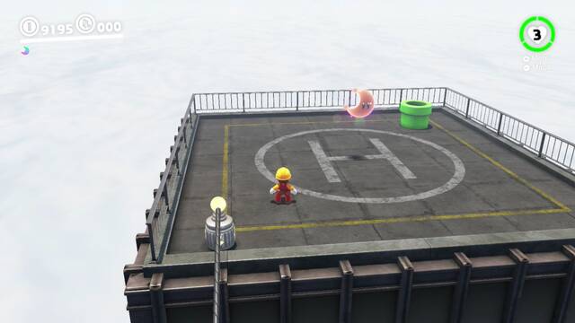 Super Mario Odyssey - Reino Urbano - Energilunas 40 y 39 - Energiluna 39