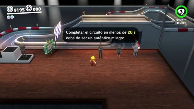 Super Mario Odyssey - Reino Urbano - Energiluna 73 - Coche