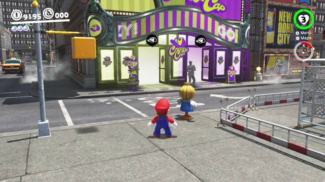 Super Mario Odyssey - Reino Urbano - Energiluna 71 - Espantapjaros