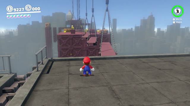 Super Mario Odyssey - Reino Urbano - Energilunas 79 y 78 - Prueba