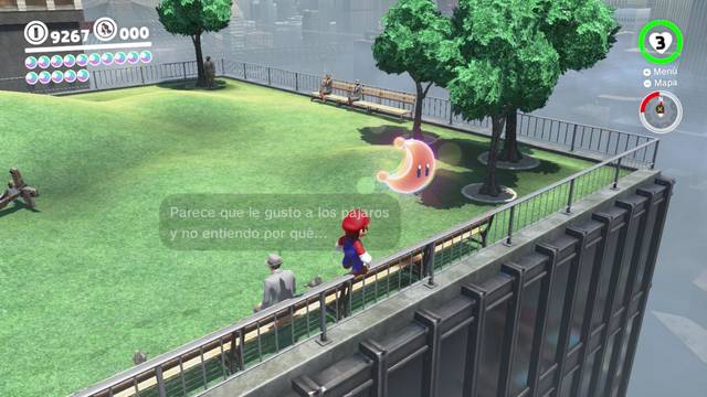 Super Mario Odyssey - Reino Urbano - Energilunas 70 y 72 - Energiluna 70