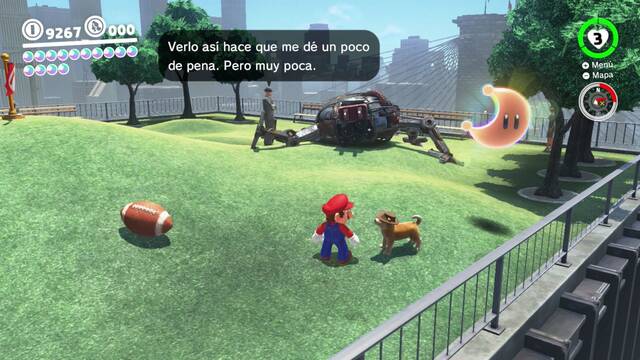 Super Mario Odyssey - Reino Urbano - Energilunas 70 y 72 - Energiluna 72