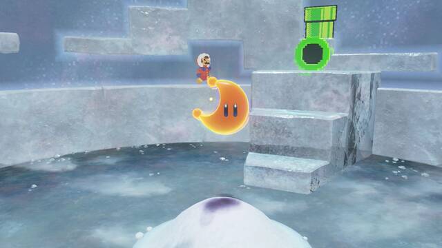 Super Mario Odyssey - Reino del Hielo - Energilunas 28 y 29 - Energiluna 29