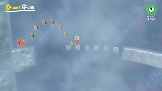 Super Mario Odyssey - Reino del Hielo - Energilunas 28 y 29 - Energiluna 30