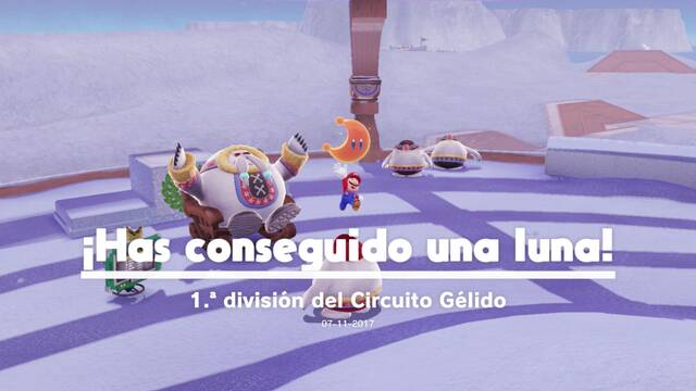 Super Mario Odyssey - Reino del Hielo - Energilunas 52 y 53 - Energiluna 53