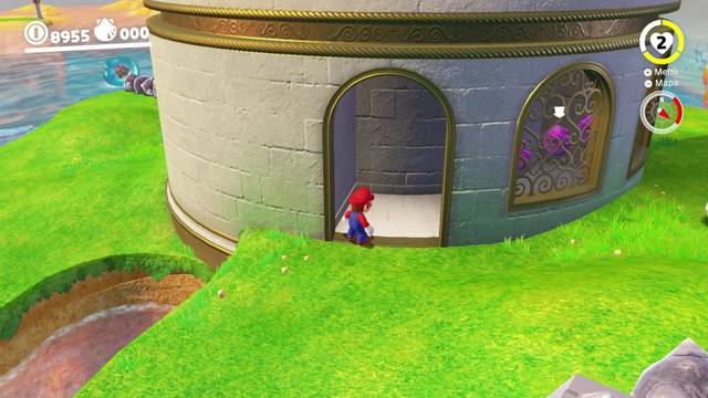Super Mario Odyssey - Reino Ribereño - Monedas moradas - Zona del faro - Monedas moradas 71 73