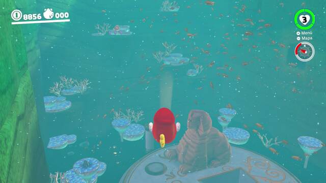 Super Mario Odyssey - Reino Ribereño - Monedas moradas - Zona norte y centro - Monedas moradas 46 48