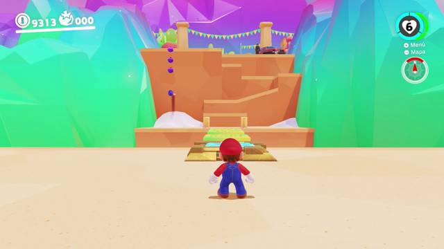 Super Mario Odyssey - Reino de los fogones - Monedas moradas - Zona del poblado - Monedas moradas 19 21