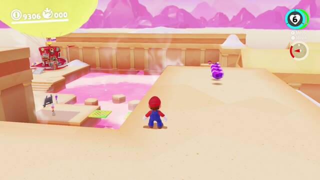 Super Mario Odyssey - Reino de los fogones - Monedas moradas - Zona inicial - Monedas moradas 7 9