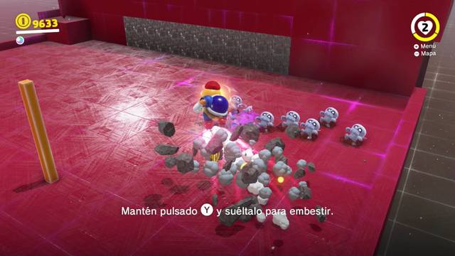 Super Mario Odyssey - Reino de las Ruinas - Energiluna 10 y 9 - Prueba