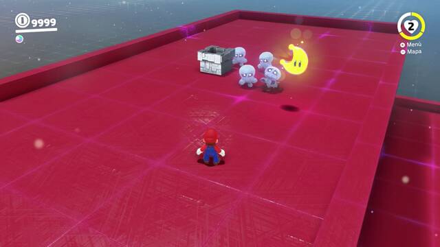Super Mario Odyssey - Reino de las Ruinas - Energiluna 10 y 9