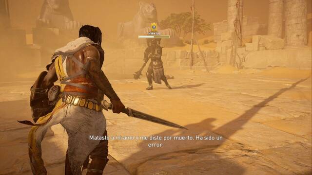 Assassin Creed Origins - Prólogo - Hypatos