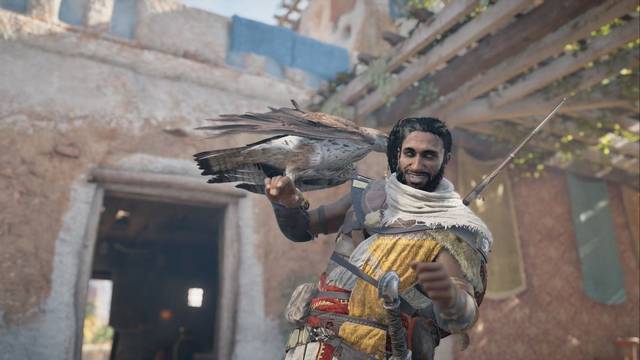 Assassin Creed Origins - El Oasis - Bayek y Senu