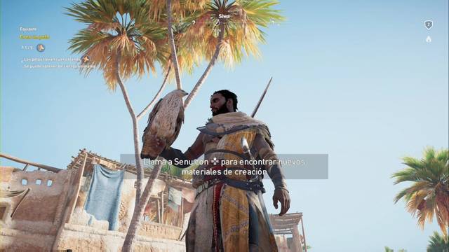 Assassin Creed Origins - Misiones secundarias - Equpate - Senu