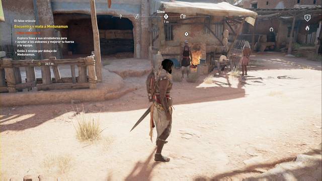 Assassin Creed Origins - Misiones secundarias - A golpe de yunque - NPC