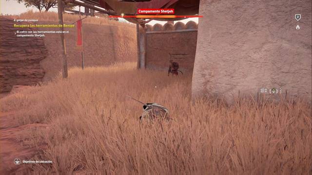 Assassin Creed Origins - Misiones secundarias - A golpe de yunque - Campamento