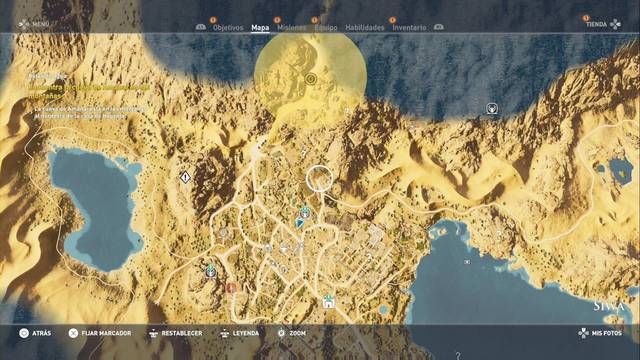 Assassin Creed Origins - Misiones secundarias - Ratas de agua - Objetivo