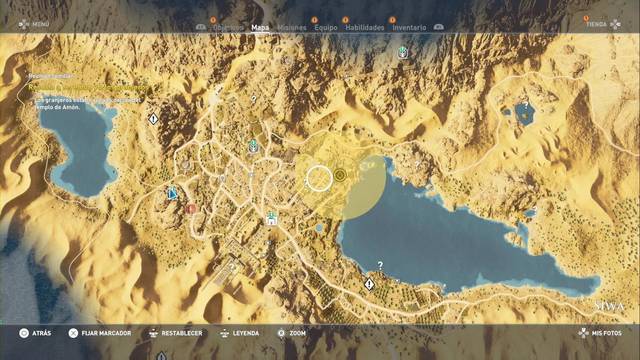 Assassin Creed Origins - Misiones secundarias - Reunin familiar - Objetivo