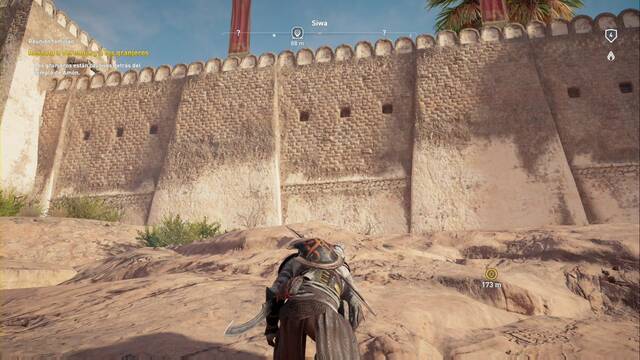 Assassin Creed Origins - Misiones secundarias - Reunin familiar - Sube por la pared