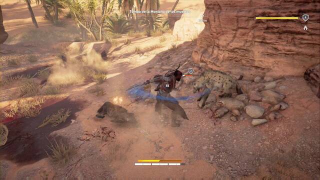 Assassin Creed Origins - Misiones secundarias - Escondrijo - Hienas