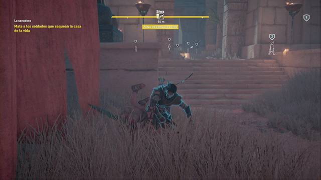 Assassin Creed Origins - Misiones secundarias - La sanadora - Sigilo