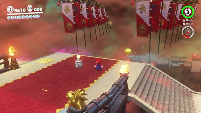 Super Mario Odyssey - Reino de Bowser - Energiluna 52 - Llave