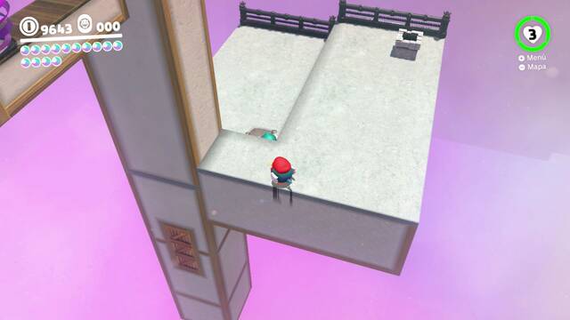 Super Mario Odyssey - Reino de Bowser - Energilunas 62 y 61 - Cajas de madera