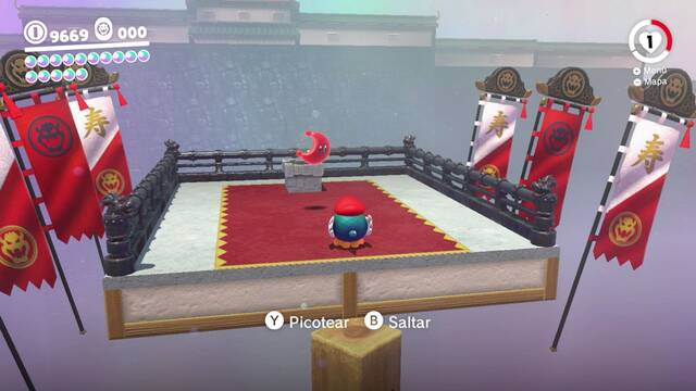 Super Mario Odyssey - Reino de Bowser - Energilunas 62 y 61 - Energiluna 61