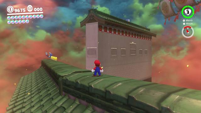 Super Mario Odyssey - Reino de Bowser - Energilunas 59 y 60 - Pozo