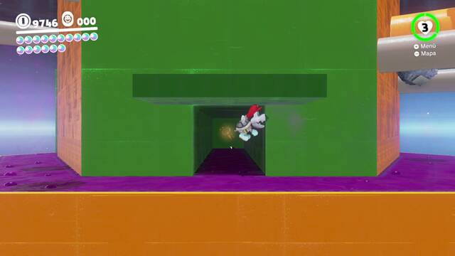 Super Mario Odyssey - Reino de Bowser - Energilunas 59 y 60 - Llave