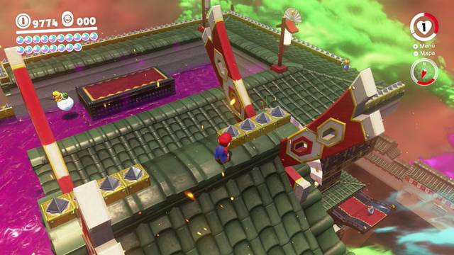 Super Mario Odyssey - Reino de Bowser - Energiluna 53 - Espantapájaros